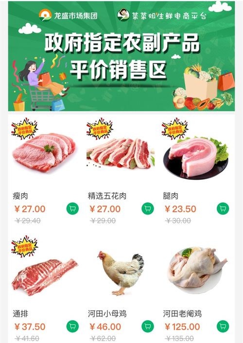 龍巖城區繼續執行政府差價補貼政策，市民買農副產品更實惠